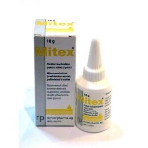 MITEX solutie otica (PICATURI AURICULARE)