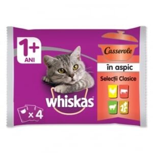 WHISKAS Casserole Selecții Clasice