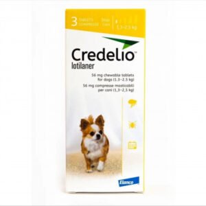 Credelio 56.25mg caini (1.3-2.5 kg) - 3 tablete