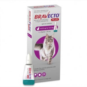 Bravecto Plus Spot On Cat 500 mg (6.25 - 12.5 kg)