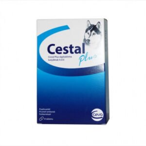 Cestal Plus pentru caini - blister cu 2 comprimate