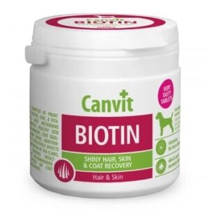 Supliment Nutritiv pentru Caini Canvit Biotin