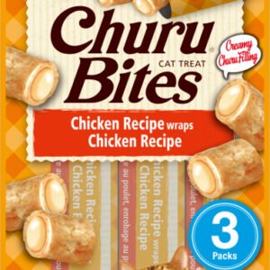 Churu Bites Recompense pentru Pisici cu Pui fara cereale - 3 x 10 g