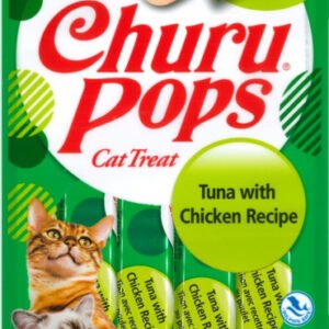 Churu Pops Recompensa Suculenta cu Pui si Ton fara cereale - 4 x 15 g