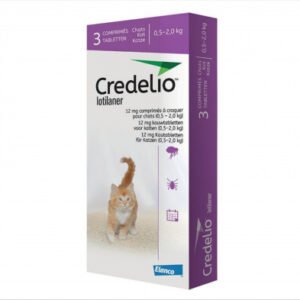 Credelio 12 mg pisici (0.5 - 2 kg) - 3 tablete