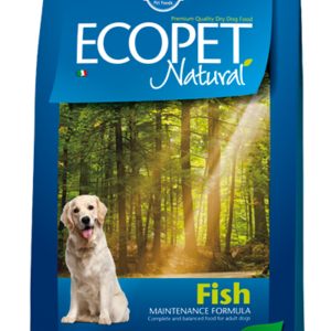 Ecopet Natural Caine Adult Fish - 12 kg