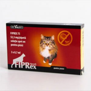 Fiprex pentru pisici - 3 pipete Antiparazitare