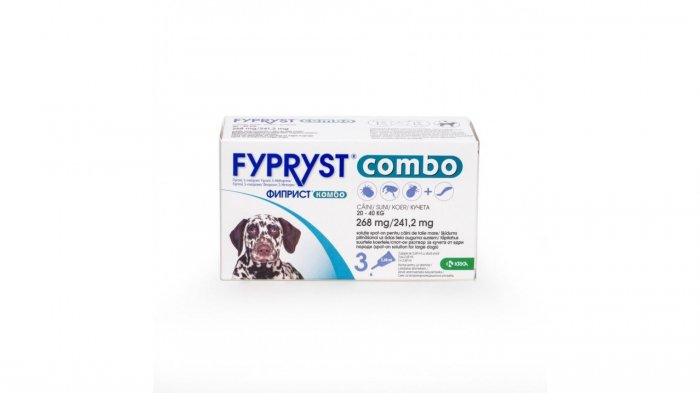 Fypryst Combo Dog L 268 mg (20 - 40 kg)