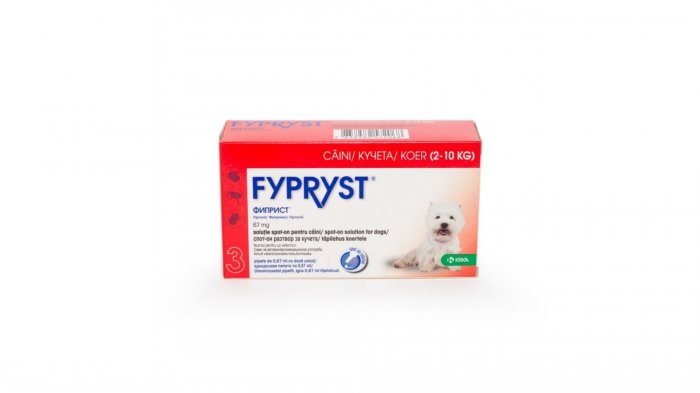 Fypryst Dog S 67mg (2 - 10 kg)