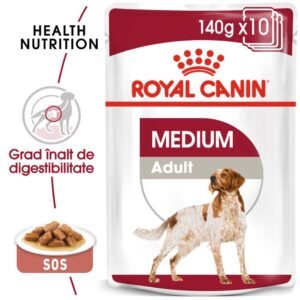 ROYAL CANIN Medium Adult Plic 10x140g