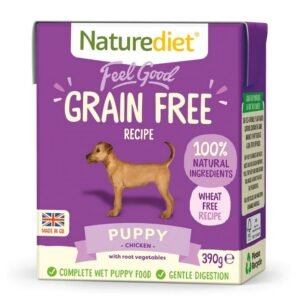 Hrana Umeda Caini NATUREDIET Grain-Free Pate Feel Good Puppy 390gr