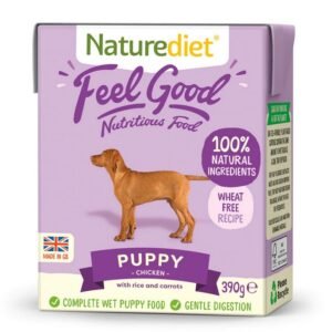 Hrana Umeda Caini NATUREDIET Pate Feel Good Puppy 390gr