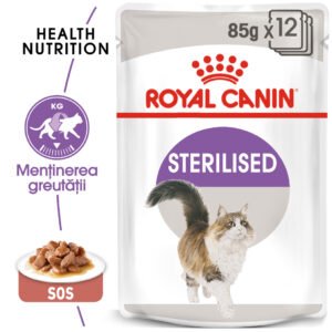 ROYAL CANIN Sterilised in Gravy 12x85g