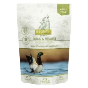 Hrana Umeda Caini ISEGRIM Adult Duck & Hearts 410 GR