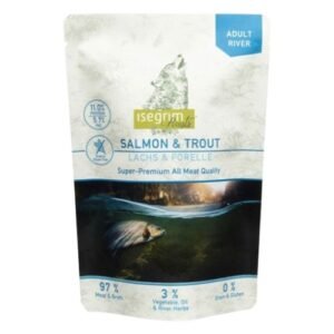 Hrana Umeda Caini ISEGRIM Adult Salmon & Trout 410 GR