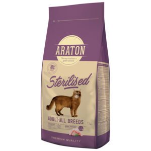 Hrana Uscata Pisici ARATON Adult Sterilised 15kg