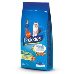 Hrana Uscata Pisici BREKKIES Delicious Peste 20kg