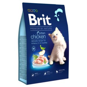 Hrana Uscata Pisici BRIT PREMIUM by Nature Kitten Chicken 8kg