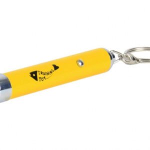 Jucarie Pisici Breloc cu Led (Laser) 8 cm Galben sau gri