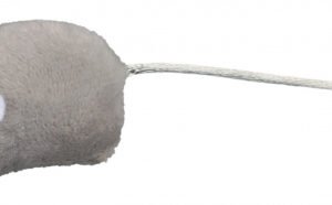 Jucarie Soricel 5 cm Gri