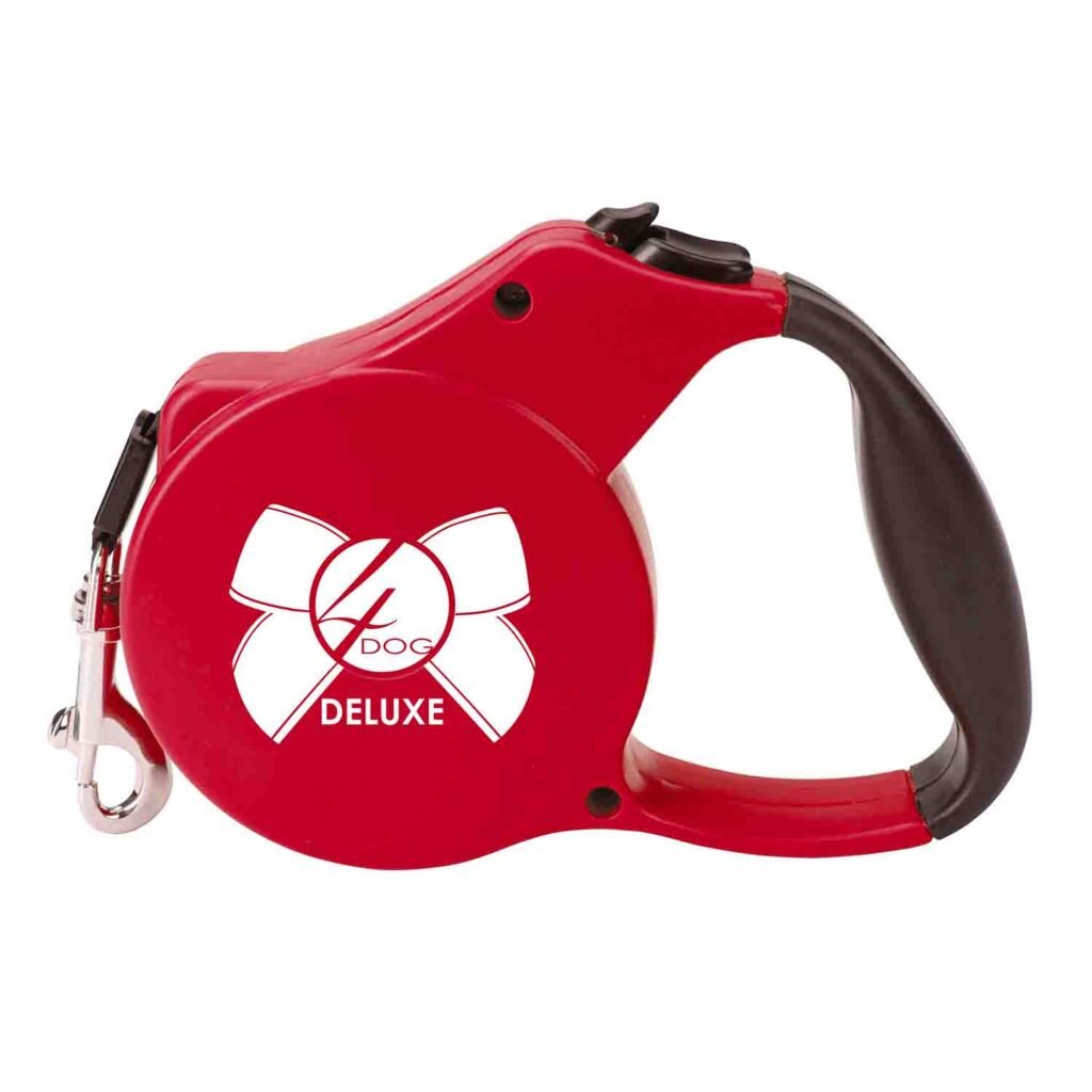 Lesa Retractabila 4DOG DELUXE Talie Medie 5M