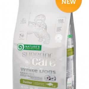 NATURES PROTECTION Superior Care White Dogs Junior SmallMini Grain Free