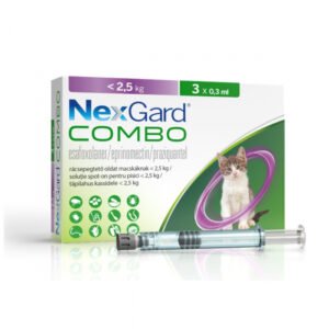 NexGard Combo solutie spot-on pentru pisici 2.5 kg