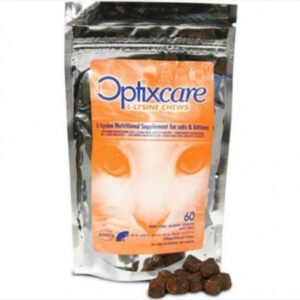 Optixcare L-LYSINE CHEWS supliment pentru pisici