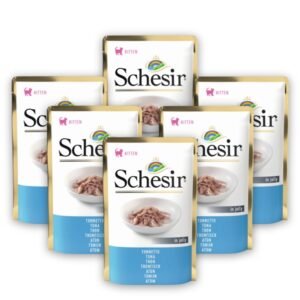 Pachet SCHESIR Cat Plic Junior Ton 6x85g