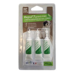 Pipeta Antiparazitara PILOU Caine Talie Mare 3x5ml