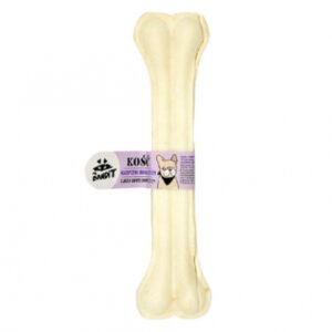 Recompensa os clasic din piele de vita alb - 25 cm