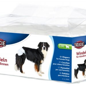 Scutece pentru Caini S-M (12 buc) - 28-40 cm