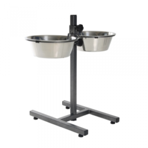 Set suport reglabil Enjoy cu doua castroane