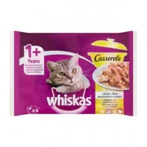 Whiskas Multipack Casserole Selectii Pasare